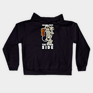 Calling from he other side Kids Hoodie